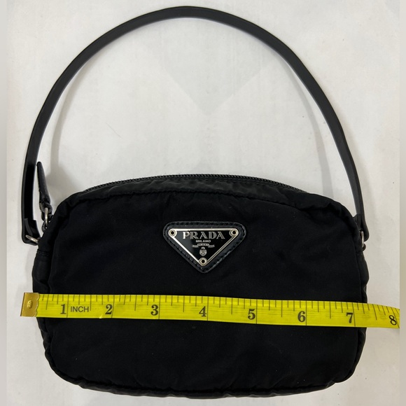 PRADA Pouch Nylon Black Auth - Picture 10 of 14